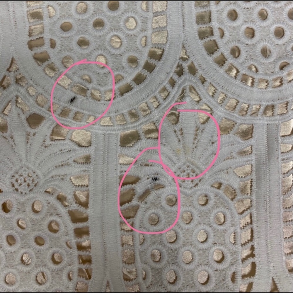 Vici Pineapple Under The Sea Eyelet Dress - Picture 3 of 5